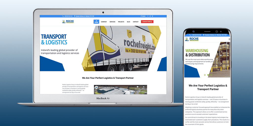 Rochefreight-Website Rochefreight Website Design