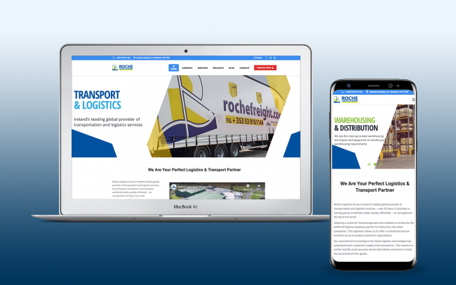 Rochefreight-Website Rochefreight Website Design