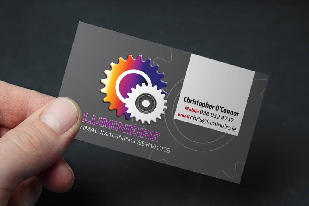embossed business cards