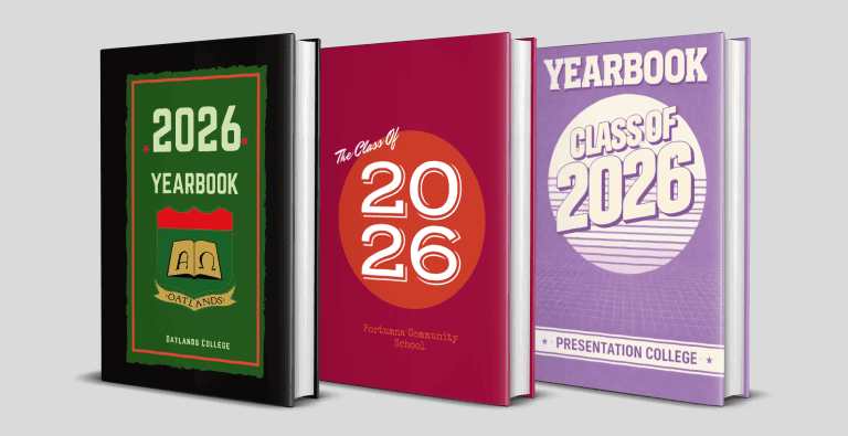 Hardback School Yearbooks